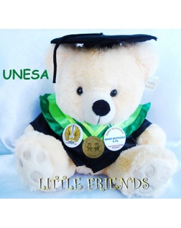 Boneka Wisuda Universitas Negeri Surabaya - Pendidikan (30 cm)